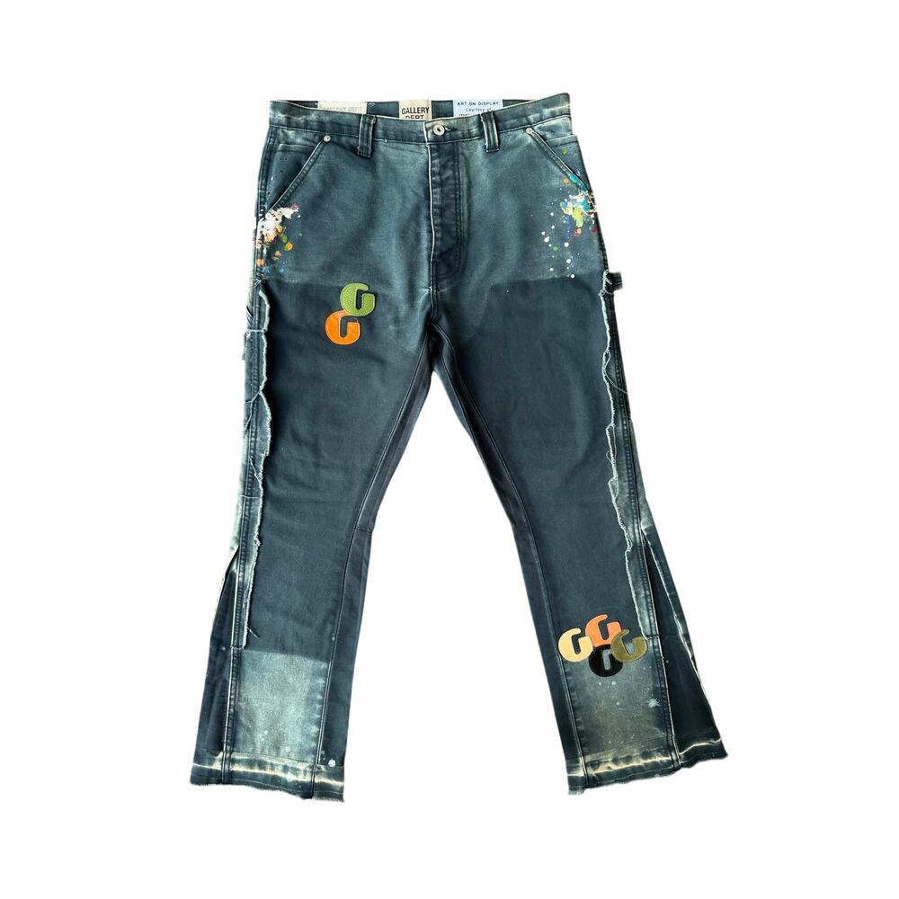Size 34 - Gallery Dept. G Patch Carpenter Flare Jeans